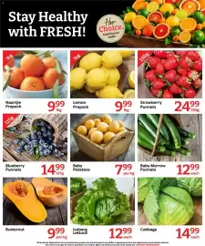 Oxford Freshmarket catalogue week 33 Page 5: Lemon Prepack €9,99, Baby Potatoes €7,99