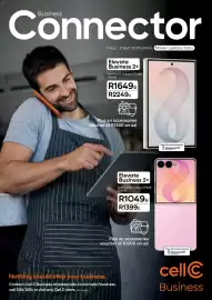 Cell C catalogue Page 1: SAMSUNG Galaxy Z Flip8 256GB €1.049,00