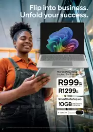 Cell C catalogue Page 2: Microsoft Surface Laptop for Business 13" €999,00