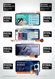 Cell C catalogue Page 5: SAMSUNG Galaxy S26 256GB €849,00, OPPO A6 Pro 5G 256GB €629,00