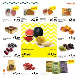Volantino Unes Pagina 11: Kiwi Sungold ZESPRI €3,99, Patate di Bologna DOP €3,29