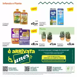 Volantino Unes Pagina 24: Pannolini Progressi Pampers €8,79, Il Frullato gusti assortiti PLASMON €0,87