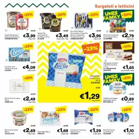 Volantino Unes Pagina 5: Cornetto mini Classico €4,09, Ricottine Santa Lucia €1,10