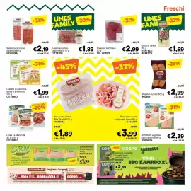Volantino Unes Pagina 7: Würstel Jumbo WÜBER €2,99, Cubetti di pancetta dolce o affumicata CITTERIO €1,99
