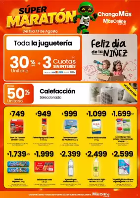Changomas (válido hasta 17-08)