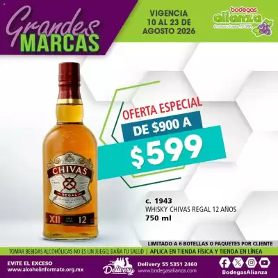 Bodegas Alianza (válido hasta 23-08)