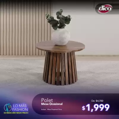 Muebles Dico (válido hasta 12-08)