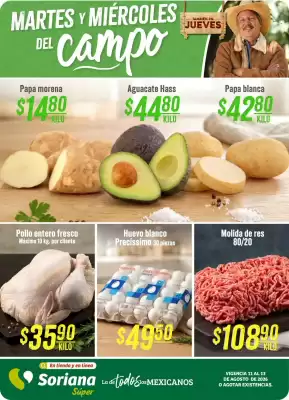 Soriana Híper (válido hasta 13-08)