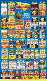 Encarte Supermercados Guanabara semana 33 Página 8: Vodka smirnoff €39,90, Concentrado de caju dafruta €4,98