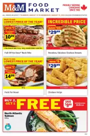 M & M Food Market flyer week 33 Page 1