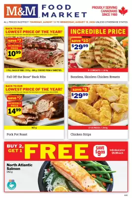 M & M Food Market (valid until 19-08)