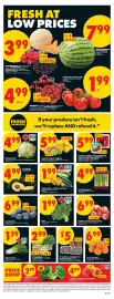 No Frills flyer week 33 Page 3: FRESH AT LOW PRICES 399 6 OZ CLAMSHELL 11 LB AVERAGE BLACKBERRIES product of Mexico or