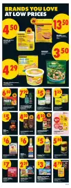 No Frills flyer week 33 Page 8: BRANDS YOU LOVE AT LOW PRICES 4.50 NO NAME® NATURAL CHEESE SLICES selected varieties 210/230