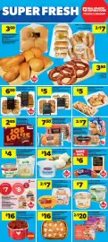Real Canadian Superstore flyer week 33 Page 4: SUPER FRESH 350 JUMBO HAMBURGER OR HOT DOG BUNS B'S OR BRIOCHE HAMBURGER BUNS