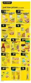 Real Canadian Superstore flyer week 33 Page 9: no nameⓇ just low prices (so switch) 3/$5 OR 1.79 EA NO NAME POTATOES OR