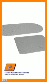 Action Flugblatt woche 33 Seite 5: Cascata Rutschfeste Badematte €2,62