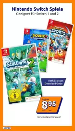 Action Flugblatt woche 33 Seite 8: Nintendo Switch Spiele €8,95