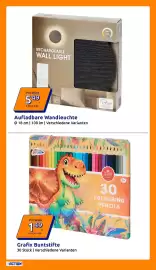 Action Flugblatt woche 33 Seite 9: Grafix Buntstifte €1,49, Aufladbare Wandleuchte €5,49