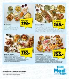 Bilka tilbudsavis uge 33 Side 16: Stor brunch €155,00, Luksusbuffet €165,00