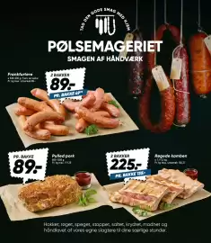 Bilka tilbudsavis uge 33 Side 17: Frankfurtere €89,00, Røgede kamben €225,00