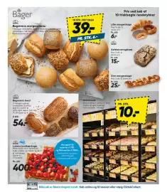 Bilka tilbudsavis uge 33 Side 23: Udvalgte bagværk på hylde €10,00, Stor morgenkage €25,00
