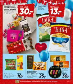 Bilka tilbudsavis uge 33 Side 24: Kinder, Lindt Excellence, Anthon Berg eller Toms mini-æsker €30,00