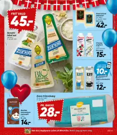 Bilka tilbudsavis uge 33 Side 26: Zanetti hård ost €45,00, Oatly plantedrik €12,00