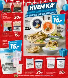 Bilka tilbudsavis uge 33 Side 27: Athena græsk yoghurt 1 kg €28,00, Athena stærk feta spread med rød peber €16,00