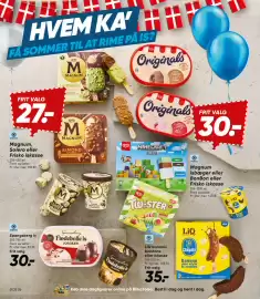 Bilka tilbudsavis uge 33 Side 31: Spangsberg Flødebolle is (jordbær) €30,00, Magnum / BonBon / Frisko is €30,00