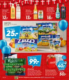 Bilka tilbudsavis uge 33 Side 33: Vitamin Well eller Nobe €12,00, Monster Energy eller Coca‑Cola sodavand €50,00