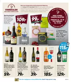 Bilka tilbudsavis uge 33 Side 34: San Felice Il Grigio / Dr. Pauly / Baron de Ley €79,00, Ch. Tanunda / Hans Geissler €39,00