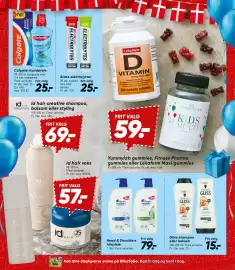 Bilka tilbudsavis uge 33 Side 38: State elektrolytter €25,00, Yummylab gummies / Fitness Pharma / Lekaform D-vitamin €59,00
