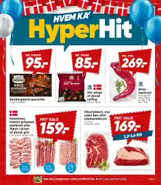 Bilka tilbudsavis uge 33 Side 5: Hot wings af dansk kylling €85,00, Søndergaard spareribs €95,00