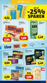 Hofer Flugblatt Seite 23: Lino Lada Pillows €2,99, Wiener Zuckergelierzucker €1,99