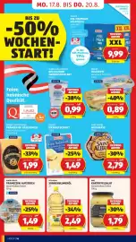 Hofer Flugblatt Seite 26: BBQ Kartoffelsalat €1,79, Bellasan Sonnenblumenöl €2,49