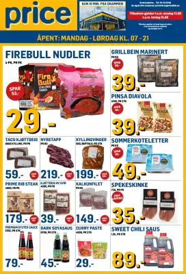 Price Lagerbutikk (gyldig til 15-08)