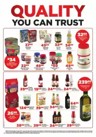 OK Foods catalogue Page 4: The Kitchen Pizza Base Sauce €39,99, The Kitchen Salad Dressing €34,99