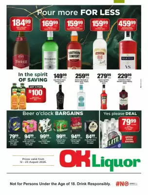 OK Liquor catalogue (valid until 23-08)