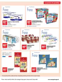 Catalogue Auchan page 3: Andros coeur de fruits sans sucres ajoutes, Plaisir des Alpes Yaourt Nature €2,49