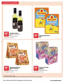 Catalogue Auchan page 6: Maille vinaigrette légère, MENGUY'S MAXI POP CORN SUCRÉ €2,49