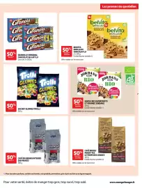 Catalogue Auchan page 7: Belvita moelleux chocolat, Trolli Glumies €2,00