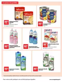 Catalogue Auchan page 8: Mogu mogu boisson aux fruits litchee et creme de coco, Alsa crème pâtissière a froid