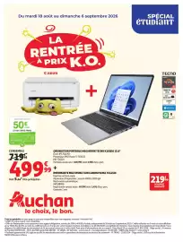 Catalogue Auchan | Promos rentrée étudiants page 1