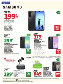 Catalogue Auchan | Promos rentrée étudiants page 14: SAMSUNG SMARTPHONE GALAXY A17 4G 128GO €199,99