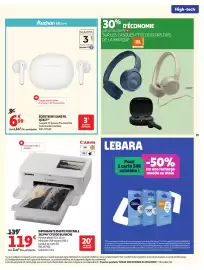 Catalogue Auchan | Promos rentrée étudiants page 19: Canon IMPRIMANTE PHOTO PORTABLE SELPHY CP1500 BLANCHE €119,00