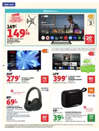 Catalogue Auchan | Promos rentrée étudiants page 20: SONY CASQUE WH CH720 NOIR €69,99, JBL ENCEINTE PORTABLE GO 5 €39,99