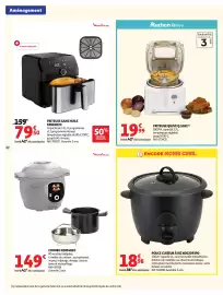 Catalogue Auchan | Promos rentrée étudiants page 22: Qilive FRITEUSE Q.5261 €19,99, POUCE CUISEUR À RIZ €18,98