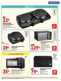 Catalogue Auchan | Promos rentrée étudiants page 23: Qilive PLAQUE DE CUISISON ÉLECTRIQUE €19,99