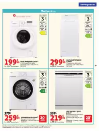 Catalogue Auchan | Promos rentrée étudiants page 29: Qilive Lave vaisselle €219,99, QILIVE LAVE-LINGE TOP €299,99