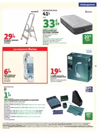 Catalogue Auchan | Promos rentrée étudiants page 33: INTEX MATELAS GONFLABLE ÉLECTRIQUE 1 PERSONNE €33,59